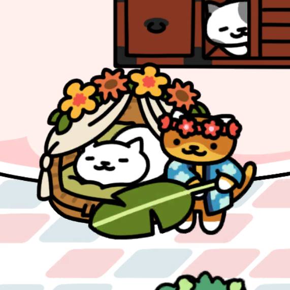 おまつりさんとしろねこさん　グッズ修復